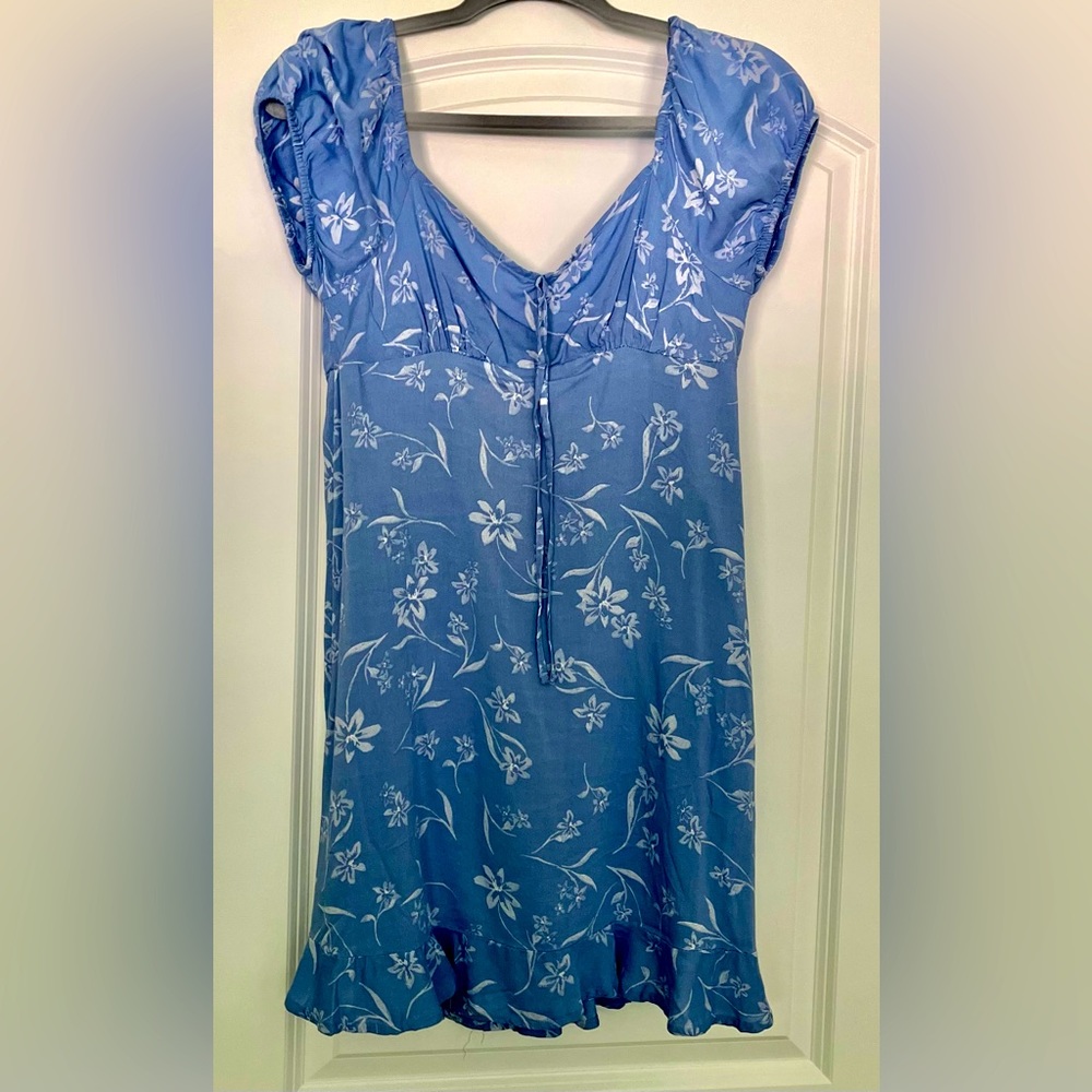 SO Goods for Life , blue mini dress Juniors medium